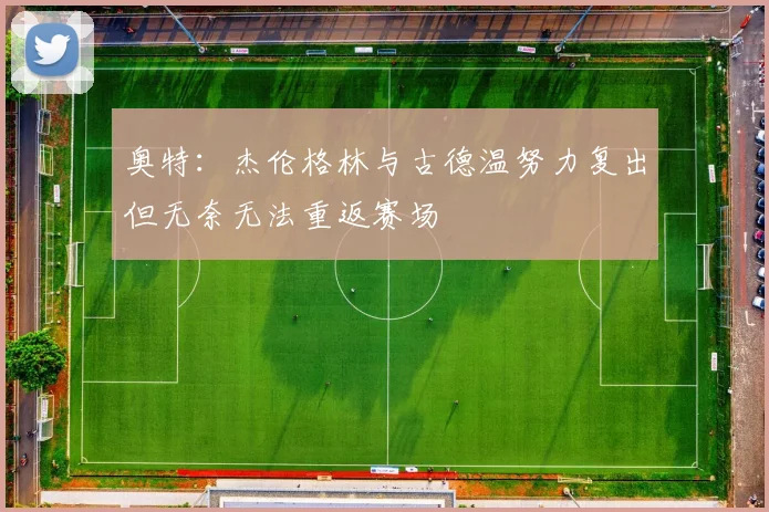 奥特：杰伦格林与古德温努力复出但无奈无法重返赛场